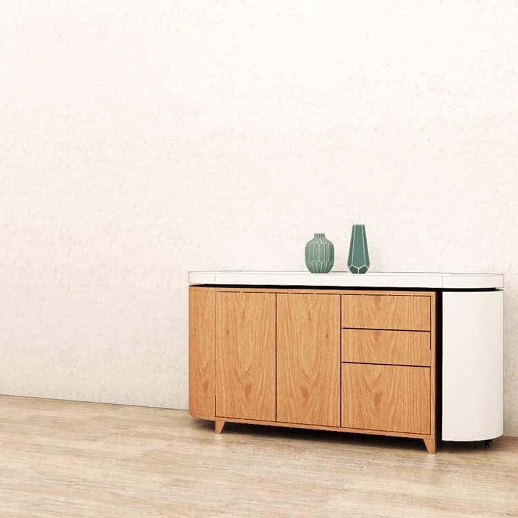 Daniela swivel desk