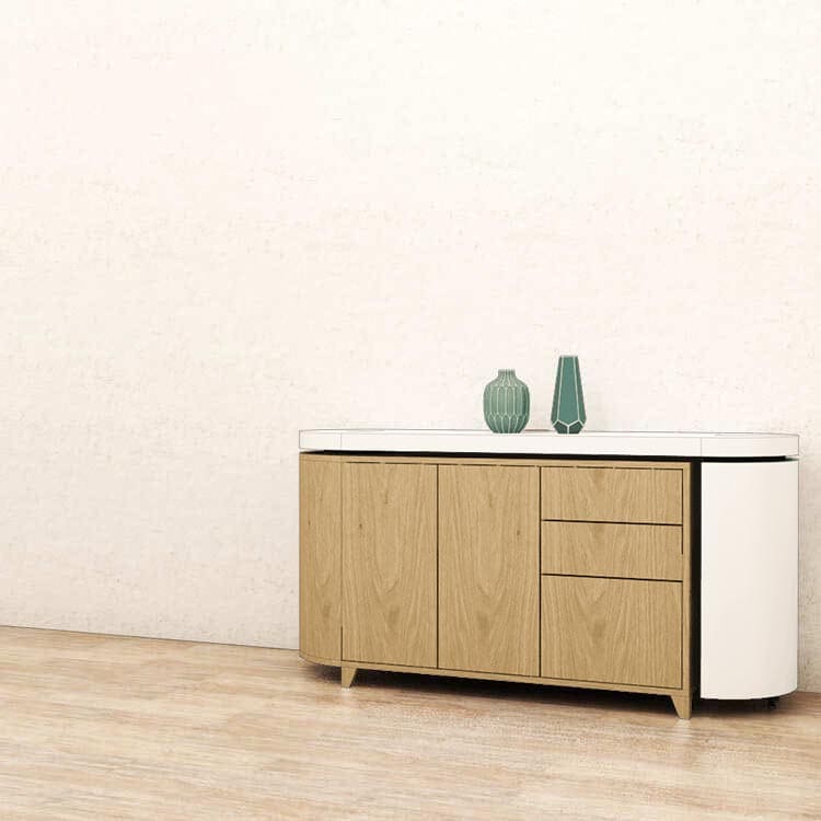 Daniela swivel desk