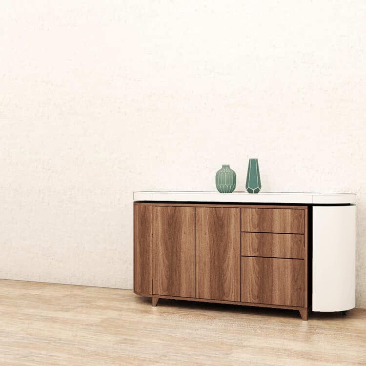 Daniela swivel desk