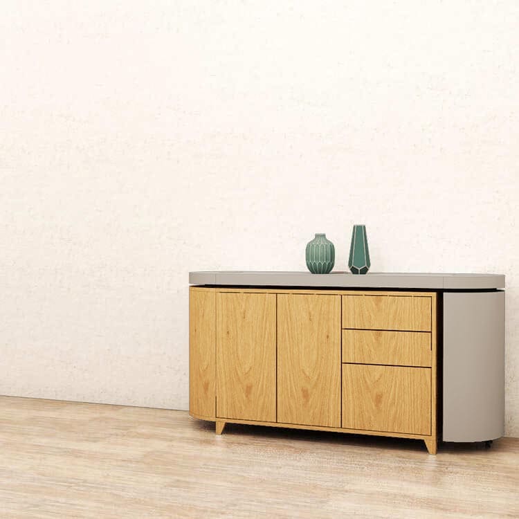 Daniela swivel desk