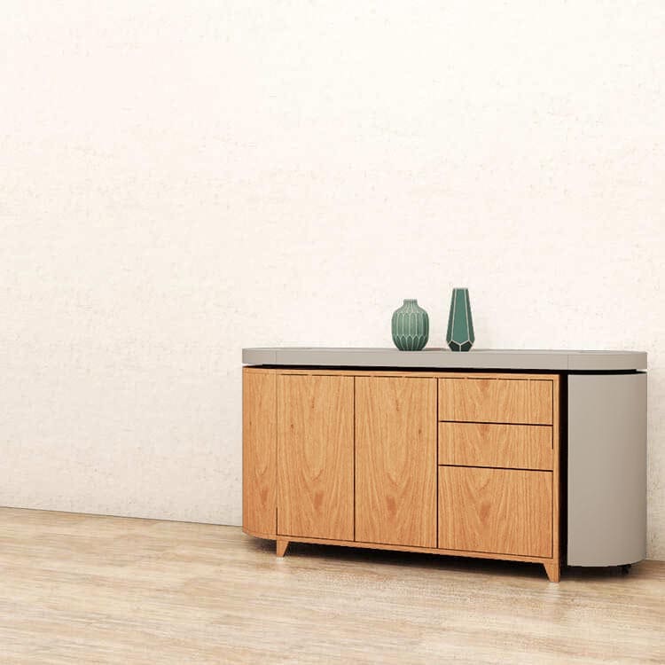Daniela swivel desk