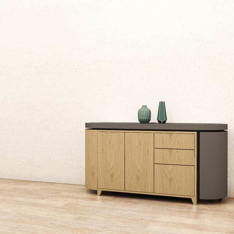 Daniela swivel desk