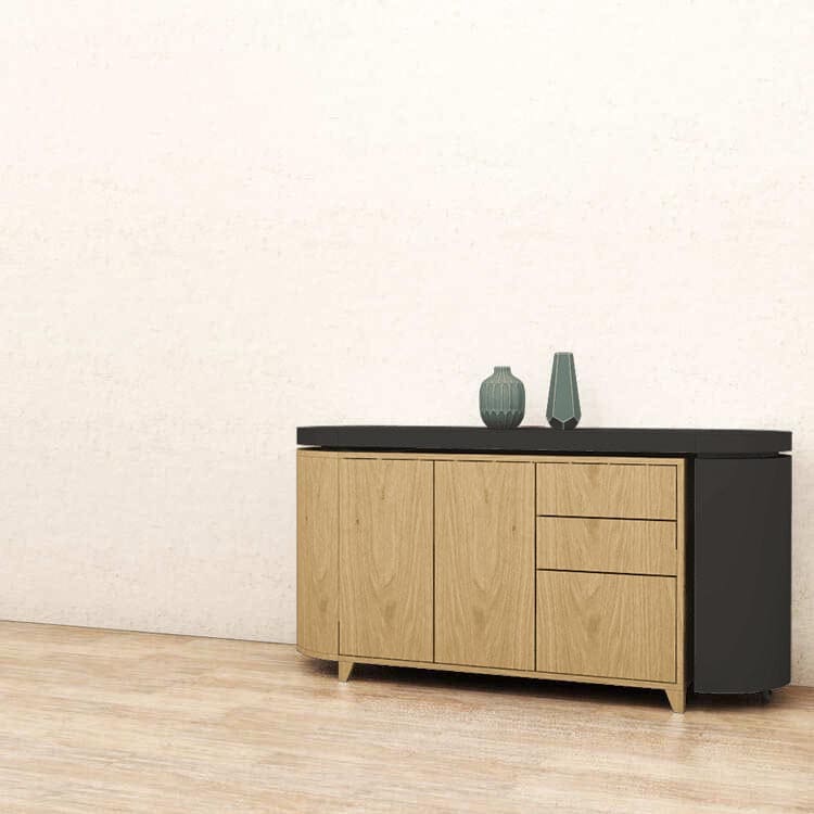 Daniela swivel desk