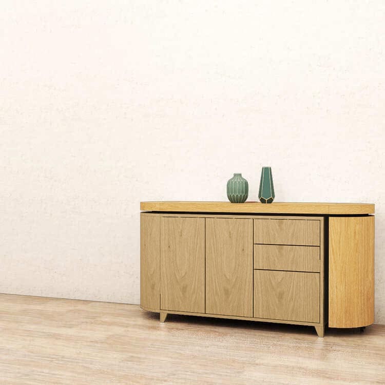 Daniela swivel desk