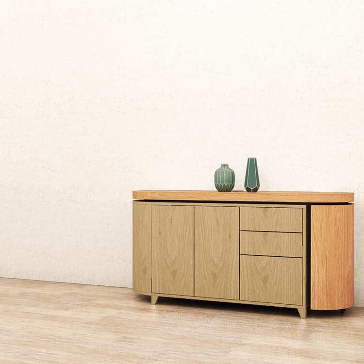 Daniela swivel desk