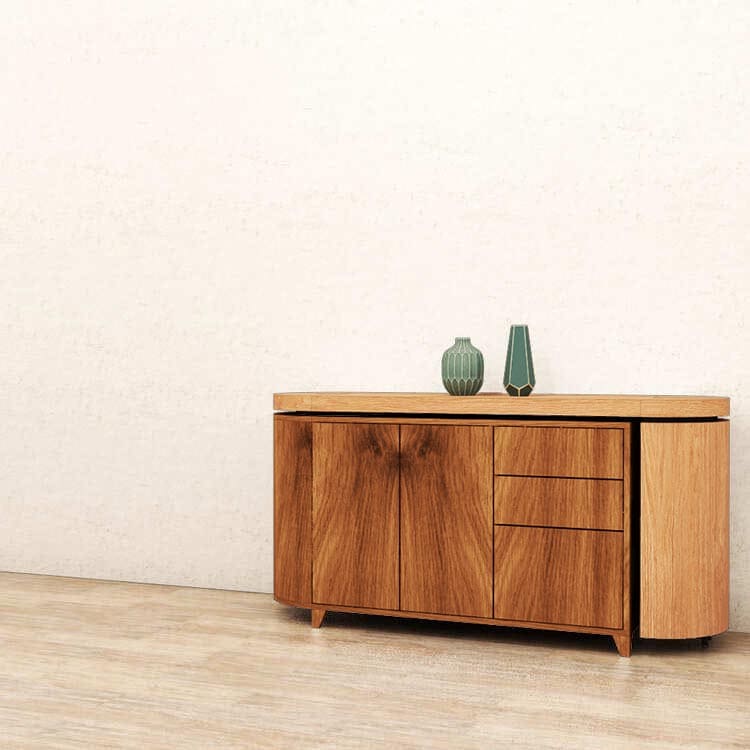 Daniela swivel desk