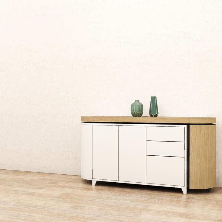 Daniela swivel desk