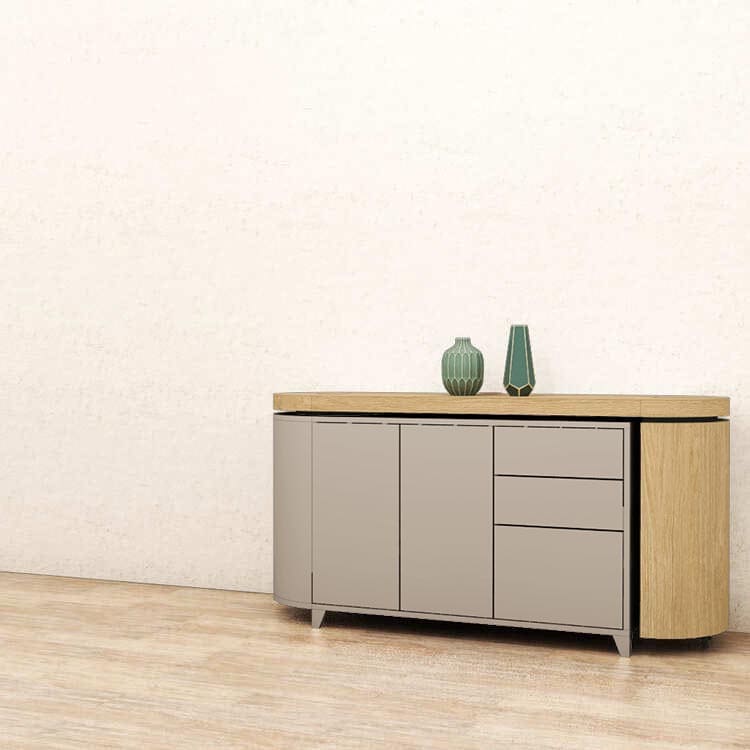 Daniela swivel desk