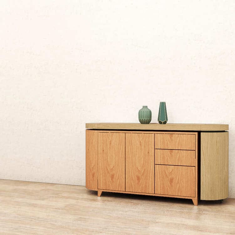 Daniela swivel desk