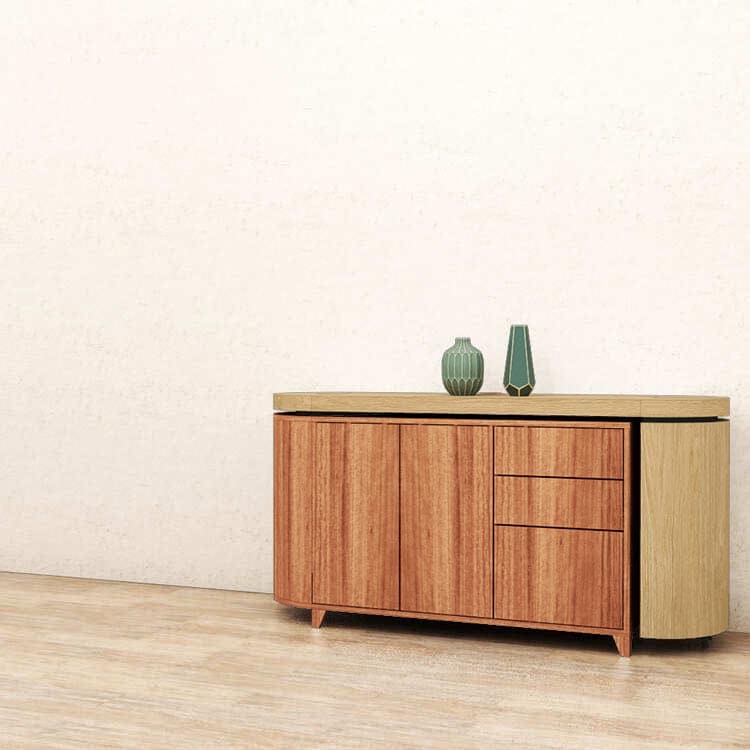 Daniela swivel desk