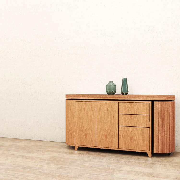 Daniela swivel desk