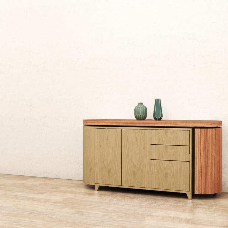 Daniela swivel desk