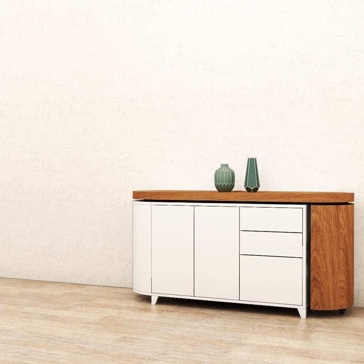Daniela swivel desk