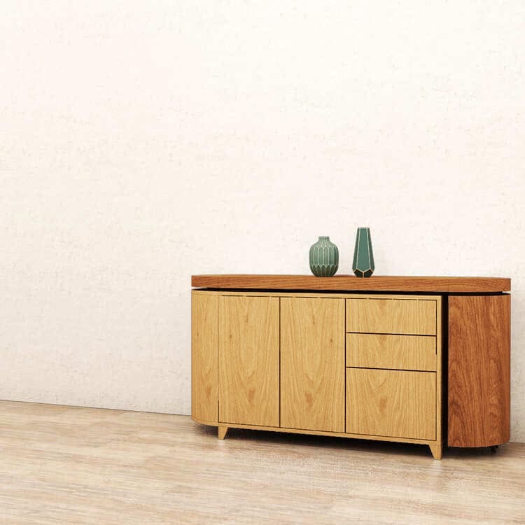 Daniela swivel desk