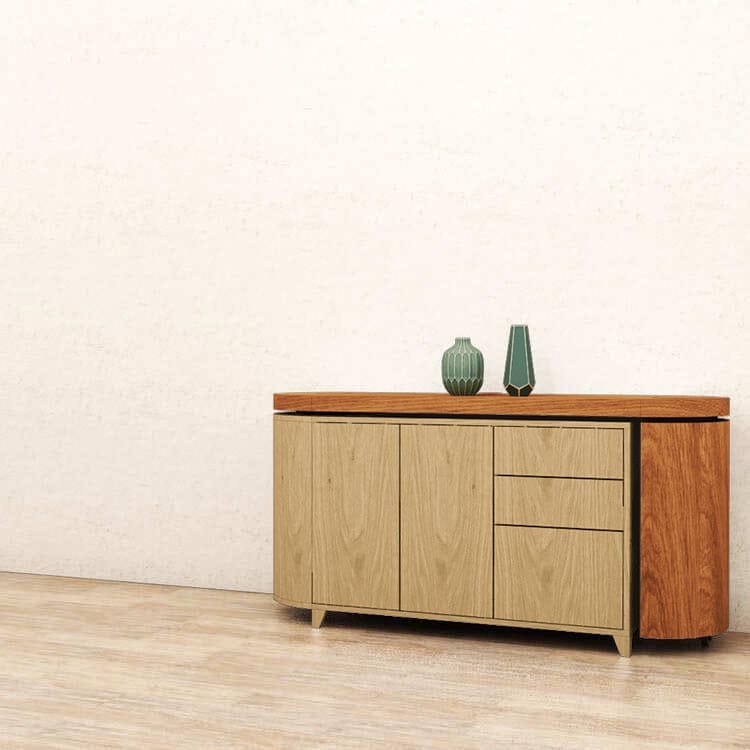 Daniela swivel desk