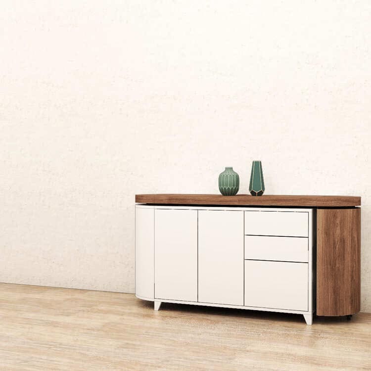 Daniela swivel desk